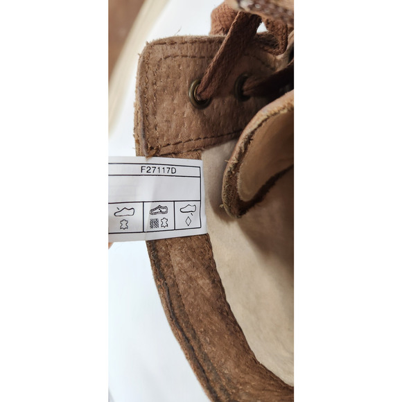 Ugg Blaney Women's Dark Chestnut Leather/Wool Mid Top Shoes, Size 9.5. 1009885 - Picture 7 of 9